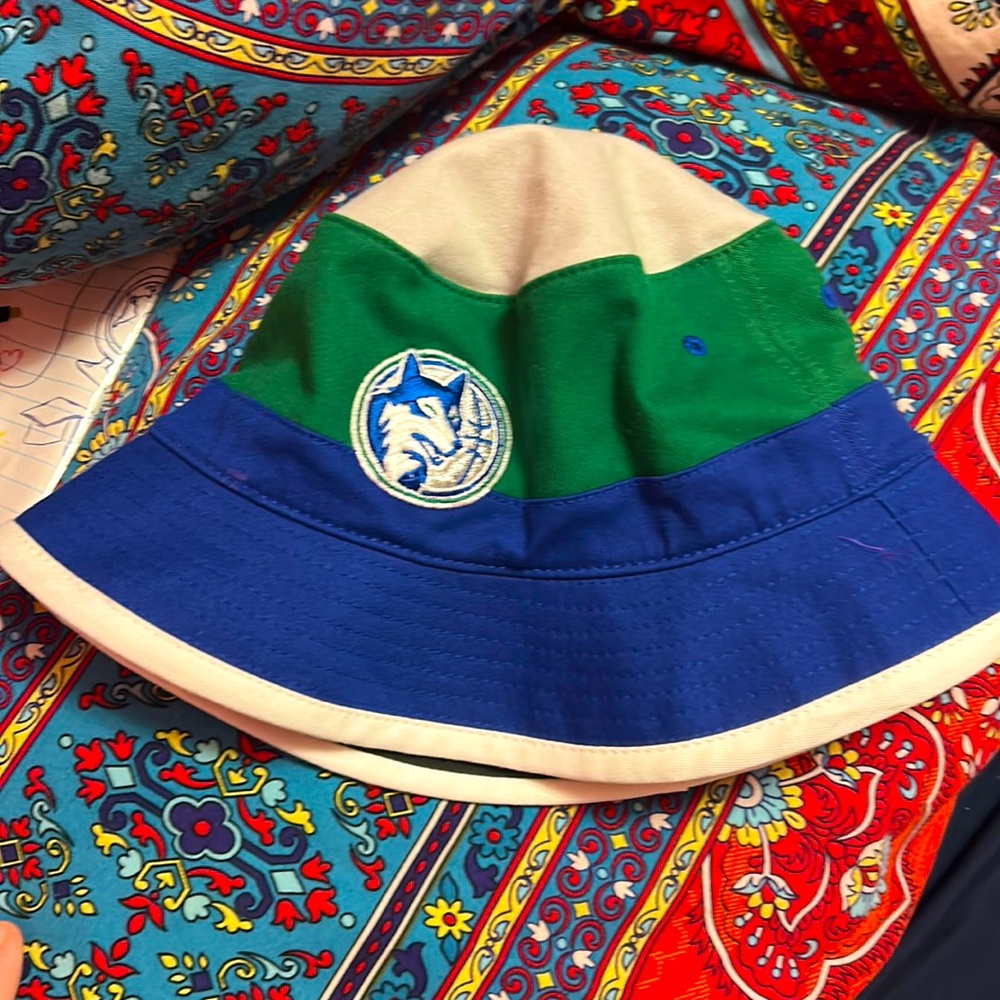 vintage timberwolves hat